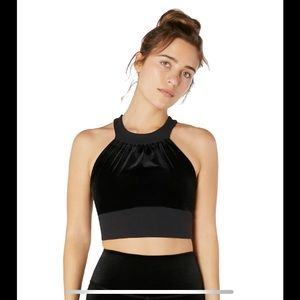 NWT Beyond Yoga Velvet Crop Tank - S